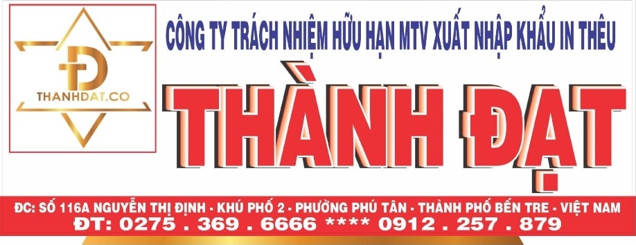 Công ty TNHH MTV XNK In Thêu THÀNH ĐẠT